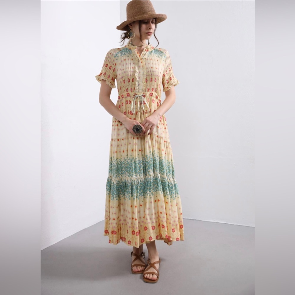 Free People Rare Feelings Maxi Dress Size S NWT